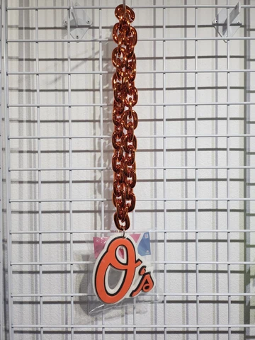 Baltimore Orioles New MLB Fan Foam Chain Necklace Foam 3 Colors! Cover
