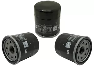 Three Pack Oil Filter for Honda Shadow Spirit 1100 VT1100 CB1100 C 1 2 1997-2014 - Picture 1 of 7