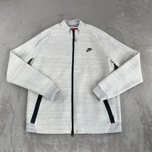 Nike Tech Fleece N98 Jacke Herren Large Oatmeal Heather Full Zip Active Neu ohne Etikett - Bild 1 von 13