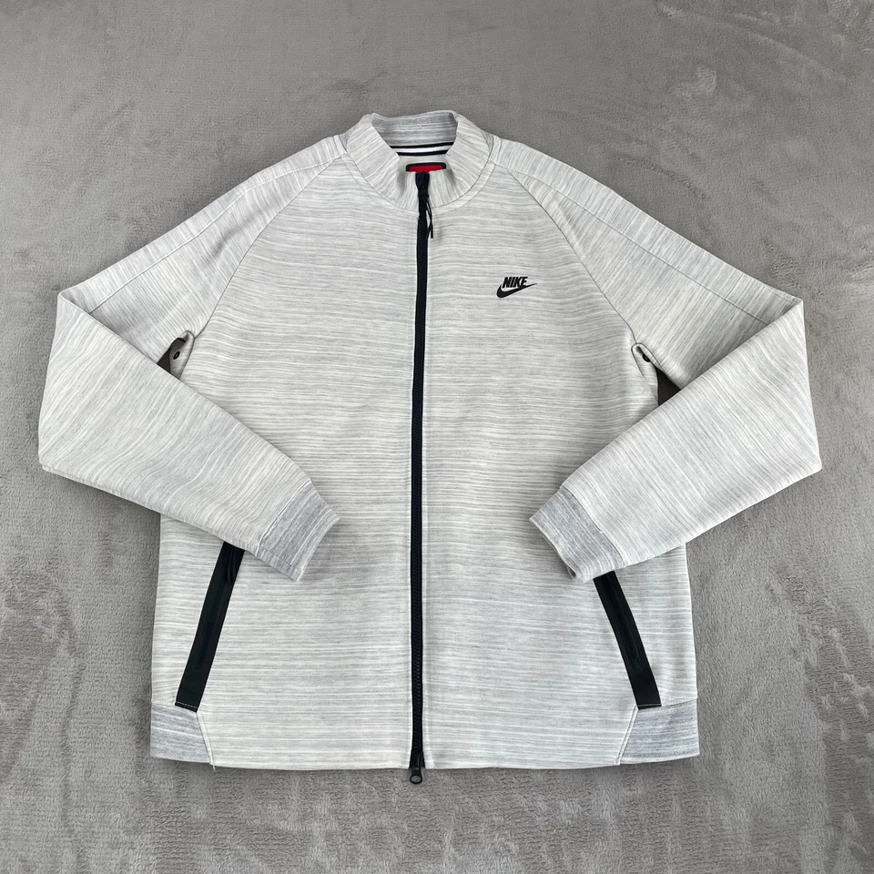 Chaqueta Nike Tech Fleece N98 Hombre Grande Avena Brezo Cremallera Completa Activa Nueva Sin Etiquetas Foto 1 de 4