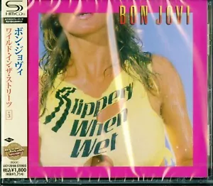 New CD Bon Jovi -Slippery When Wet- Bonus Live Tracks from Japan - Picture 1 of 2