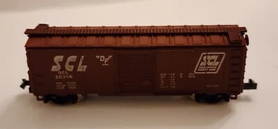 Con-Cor N Scale 40' Steel Box Car SCL #20356 - Image 1 of 4