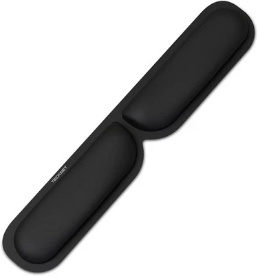 TECKNET Keyboard Wrist Rest Mouse Pad, Non-Slip 46.3 x 8.3 centimeters, Black  - Image 1 of 4