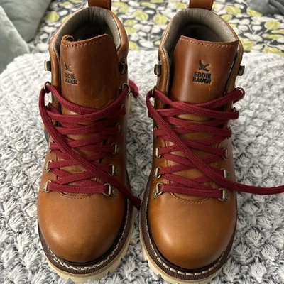 Eddie Bauer Mujer K-6 Botas de Senderismo Marrón Pimentón Talla 9 Impermeables  Foto 1 de 4