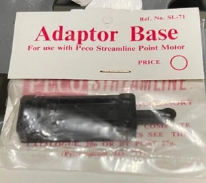 Peco SL-71 N Scale Adaptor Base for Streamline Point Motor - Picture 1 of 1