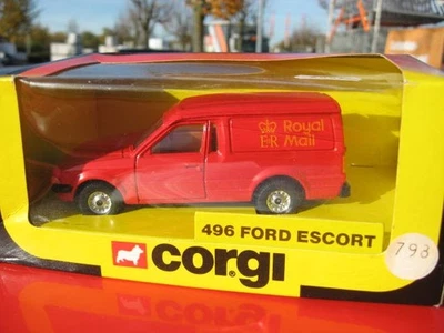 Ford Escort Van MK 3/ Ford Escort Kombi 1980-86 Corgi Toys 1:36, Royal ER Mail - Bild 1 von 2