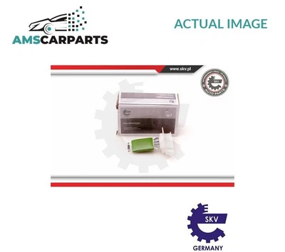 RESISTOR INTERIOR BLOWER 94SKV051 SKV GERMANY NEW OE REPLACEMENT - Image 1 of 4