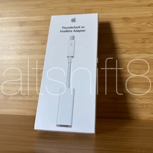  APPLE THUNDERBOLT TO FIREWIRE ADAPTER A1463 MD464 THUNDERBOLT 2 FIREWIRE 800 - Photo 1/4