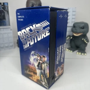 Back to the Future Trilogy (VHS, 2002, 3-Tape Set) Rare Oop Michael J Fox - Picture 1 of 15