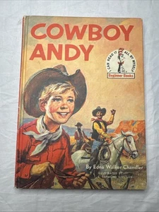 VTG Cowboy Andy 1959 HC BCE Beginner Books Edna Chandler - Picture 1 of 6