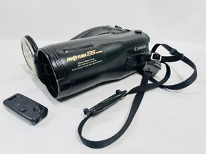 GENUINE CANON PHOTURA 135 CAMERA 38-135mm ZOOM LENS FLASH CAM W/ Remote TESTED - Picture 1 of 8