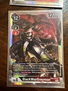 Digimon Card Game BlackWarGreymon BT8-070 SR - Picture 1 of 2