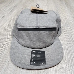 Nike Fly Unstructured Tech Fleece Mütze verstellbar Herren Größe M/L Neu HJ3504-063 - Bild 1 von 5