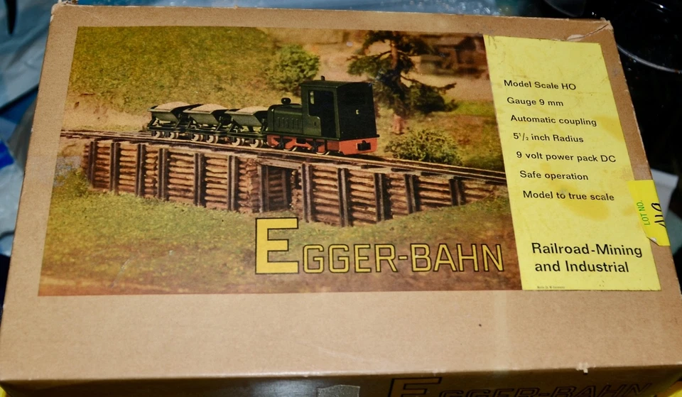EGGER-BAHN HOe JUEGO MINERO E INDUSTRIAL Foto 1 de 4