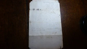 1818 AUTOGRAPH LETTER FROM CAPT RICHARD KING HMS ACHILLES AT BATTLE OF TRAFALGAR - Imagen 1 de 7
