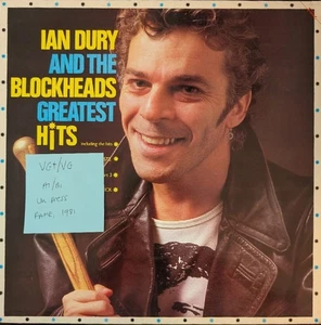 Ian Dury And The Blockheads Greatest Hits Vinyl Record VG+/VG FA3031 1981 - Picture 1 of 2
