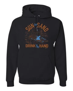 Sudadera con capucha unisex Sun and Sand Drink In My Hand Nature - Imagen 1 de 9