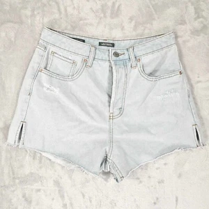 Wild Fable Shorts Womens Size 6 Cutoff Denim High-Rise Distressed Light Blue - Picture 1 of 13