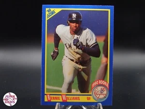 1990 Score 1990 Rookie #619 Bernie Williams RC como nuevo - Imagen 1 de 2