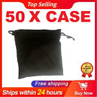 50 X Earphone Headphone Earbuds Hearing Aids Case Storage Bag Carrying Pouch