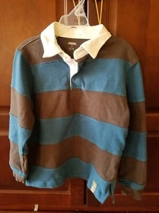 VGUC Gymboree Boys Striped Shirt Long Sleeve Size 6 - Picture 1 of 4