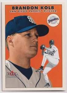 2000 Fleer Tradition Update #U102 Brandon Kolb RC San Diego Padres - Picture 1 of 2