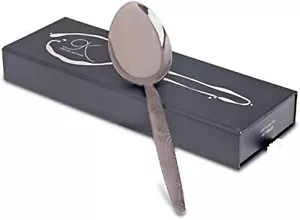 Gray Kunz Spoon Special Edition Damascus Pattern 18/10 Stainless Steel Plating - Picture 1 of 7