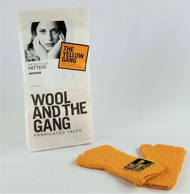 VEUVE CLIQUOT Veuve Clicquot & Wool And The Gang Baby Alpaca Handschuhe Montana Mittens (190)