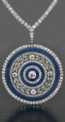 Estate Vintage Style Necklace Bridal Wear Wedding Jewelry Solid Sterling Silver - Image 1 of 2