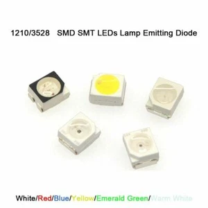 SMD SMT 1210/3528 Ultra Bright LED Lamp Emitting Diode White/Red/Blue/Yellow - Picture 1 of 7