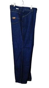 Red Kap Jeans 48x30 Actual L 29 Dark Blue Denim 100% Cotton - Picture 1 of 9