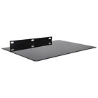 Wall Mount Shelf For Router -top-box TV Box Tempered Glass Storage Shelves
