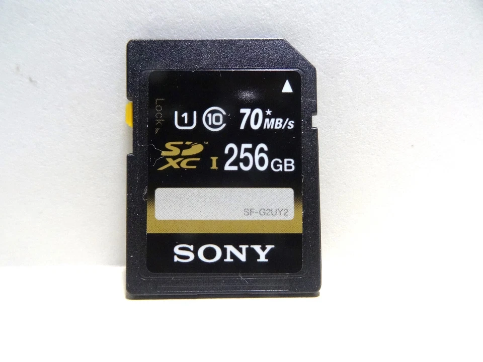 Sony 256GB UHS1 SDXC 70/MB/s Memory Card - Image 1 of 1