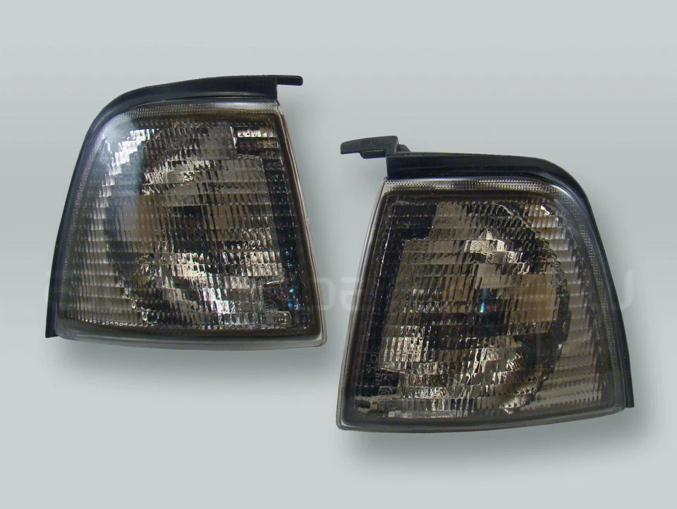 DEPO Smoke Corner Lights Parking Lamps PAIR fits 1988-1995 AUDI 80 90 - Image 1 of 2