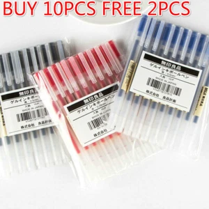 2/5/10pcs Muji Gel Pens Moma Japan 0.38mm/0.5mm Non-toxic Gel Ink Pen Blue/Black - Foto 1 di 8