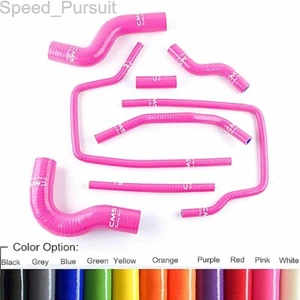 Pink Silicone Radiator Hose Kit For Subaru Impreza GC8 GF8 STI EJ20 WRX 1996-00 - Imagen 1 de 10