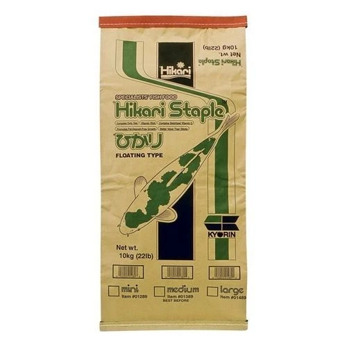 Hikari Staple, Large Pellet, 22 lb, Koi Fish Food