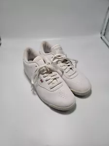 Zapatilla de tenis Reebok clásica princesa para mujer talla 9,5 blanca - Imagen 1 de 7