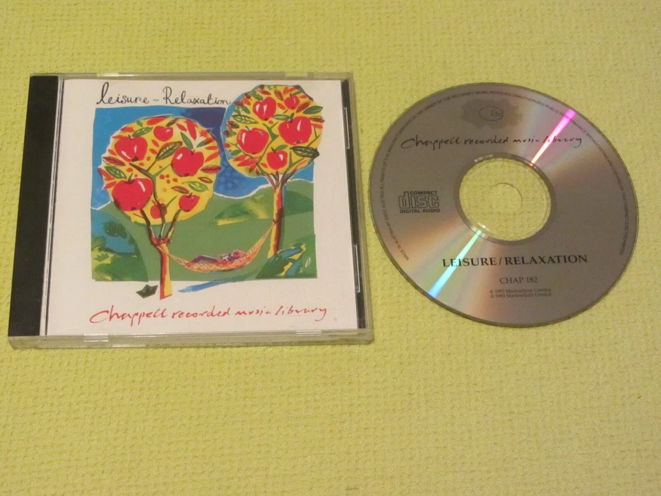 Chappell Recorded Music Library CD Leisure / Relaxation (CHAP 182) MINT Effects - Image 1 of 1