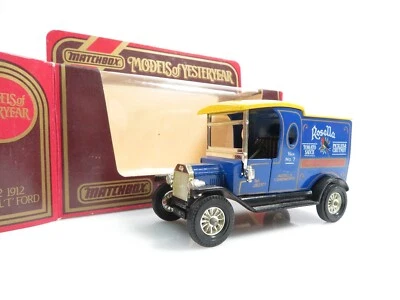 Matchbox Models of Yesteryear Y-12 1912 Ford T Model Rosella #9136 - Bild 1 von 4