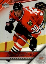 2005-06  Upper Deck Chicago Blackhawks Hockey Card #41 Matthew Barnaby