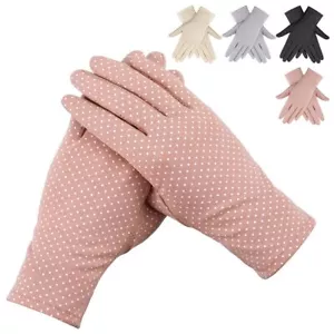 Summer Womens Sun Protection Anti-UV Gloves Cycling Driving Breathable Outdoor - Picture 1 of 16