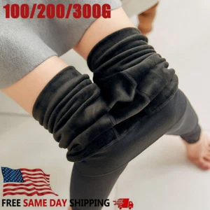 Women Thermal Stretch Fleece Lined Thick Winter Warm Pants tight Leggings - Picture 1 of 8