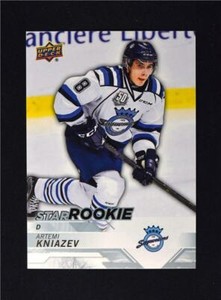 2018-19 18-19 UD Upper Deck CHL Star Rookie #393 Artemi Kniazev RC