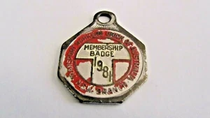 NSW Transport Workers Union Badge (1981) - Picture 1 of 4