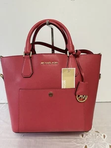 Borsa grande Michael Kors Greenwich con anguria/bagaglio - Foto 1 di 14