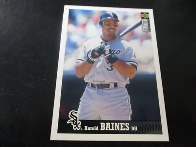 HAROLD BAINES   (chicago white sox)   1997 upper deck choice  CARD #75  mint - Image 1 of 2