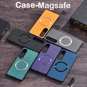 Hybrid Case For Sony Xperia 1 VII 1 V 10 IV 5V Hybrid Cloth Leather Phone Cover - Picture 1 of 15