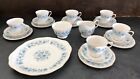 Colcough bone chine tea set. As seen in " Keeping up appearances". 21 pieces. GC