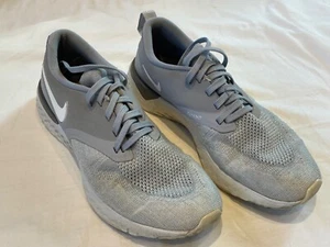 NEW Nike ODYSSEY REACT 2 FLYKNIT Women's Running Shoe Grey US Size 9 AH1016-002 - Picture 1 of 13